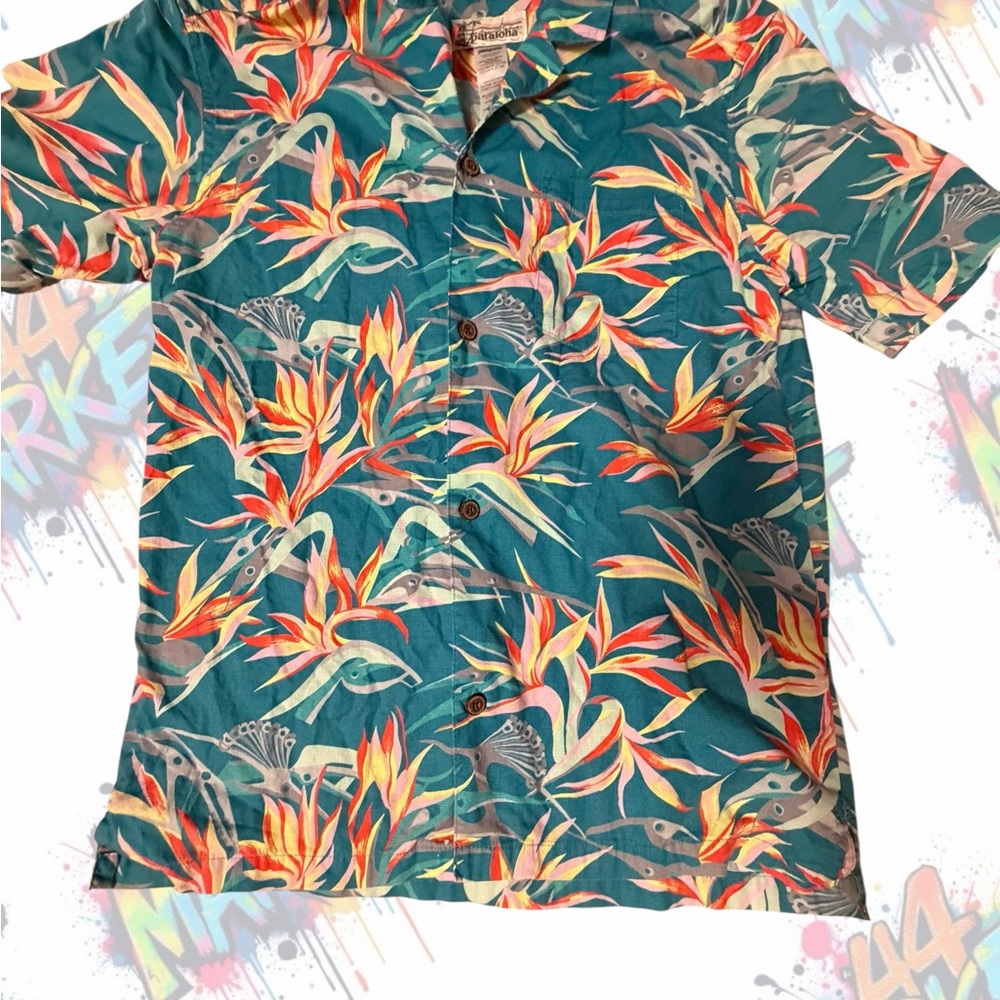 Tropical Floral Short Sleeve Shirt Pataloha